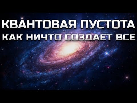 Видео: Квантовая пустота, которая может поглотить Вселенную. Как ничто создаёт всё?