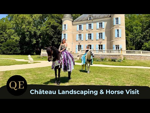Видео: Ландшафтный дизайн замка и конные прогулки | Queen's Escape