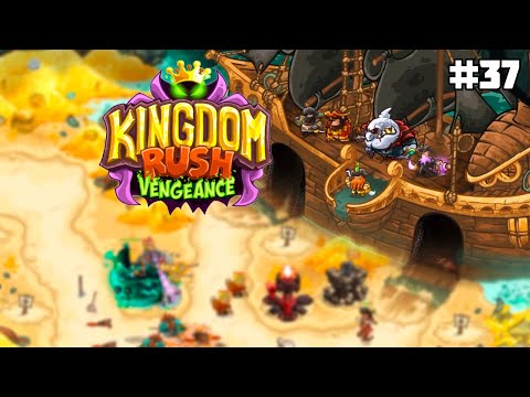 Видео: Пираты пришли мстить || Kingdom rush Vengence прохождение #37