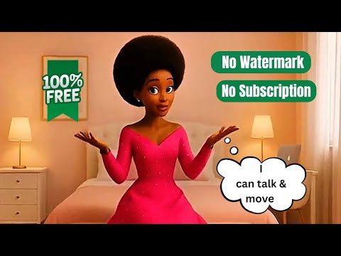 Видео: Как бесплатно заставить ваши изображения, созданные с помощью ИИ, говорить (простой пошаговый мет...