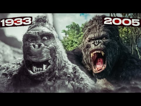 Видео: Кинг Конг (1933) легендарный фантастический фильм об огромной обезьяне | пересказ фильма