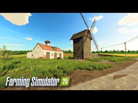 Видео: Farming simulator 25 НОВАЯ КАРТА ? ЧТО ТО ЗНАКОМОЕ - ZIELONKA