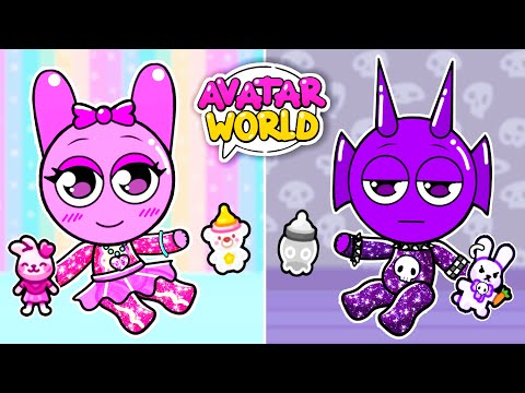 Видео: Хорошая 😇 vs Плохая 😈 Сестра в Avatar World | Toca Life World | ТОКА БОКА