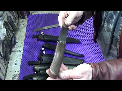 Видео: ножи ручной работы