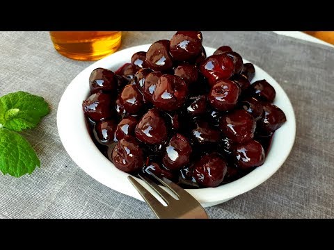 Видео: Черешня Маринованная без Косточек. Маринад из Черешни. Черешня Рецепт.
