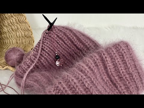 Видео: МК Закривання маківки на шапочці обʼємною резинкою 🧶👌
