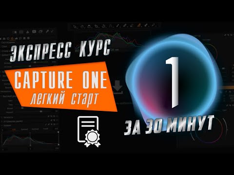 Видео: Обработка фотографий в Capture One 21 / Экспресс Курс  / Урок 1 /  Интерфейс Импорт Цвет Экспорт