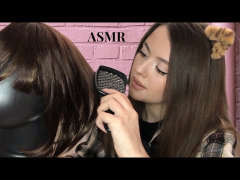 Видео: Массаж головы👅👄 | АСМР | Эффект присутствия