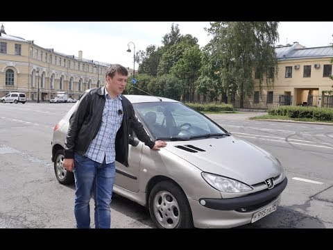 Видео: Пежо 206 ( Peugeot 206) городской боец