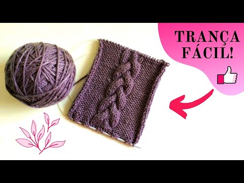 Видео: ВЯЗАНИЕ КОСЫ ШАГ ЗА ШАГОМ