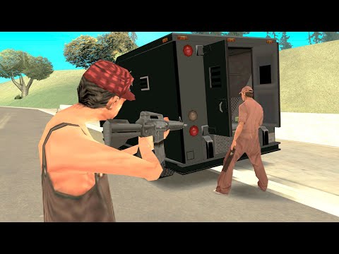 Видео: ГРАБИМ ИНКАССАТОРОВ С АЙДАНОЙ в GTA SAMP