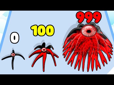 Видео: ЭВОЛЮЦИЯ МОНСТРА ЧУЖОГО! Максимальный уровень! Alien Escape