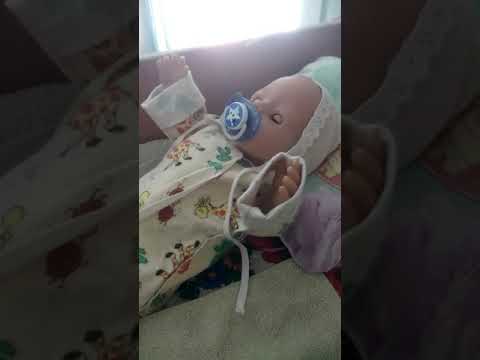 Видео: Более реалистичный ролплей! В роддоме с куклой Baby Born Никитой!