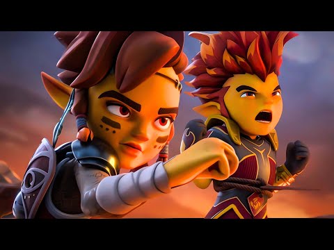 Видео: Гормити 🔥 Огненный танец – Серия 23 ⚔️ Приключения на русском 💥 Мультфильмы с экшеном