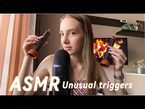 Видео: АСМР| Замурашу тебя самыми необычными триггерами 👻🪖 ASMR| unusual triggers