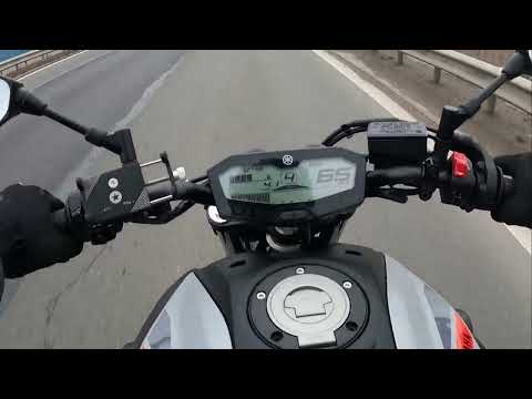 Видео: Първо каране на Ямаха МТ07 !.... леле леле леле