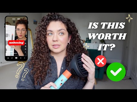 Видео: Тестирование Dyson Airwrap i.d. на моих вьющихся волосах | Пошаговое руководство и результаты