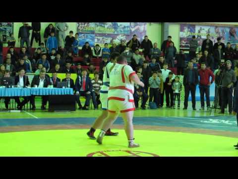 Видео: Жанаозен - Чемпионат по Казакша курес- финальный поединок