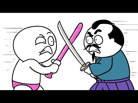 Видео: САМУРАЙСКИЕ, ТРЕШОВЫЕ ИСТОРИИ! (Анимация)