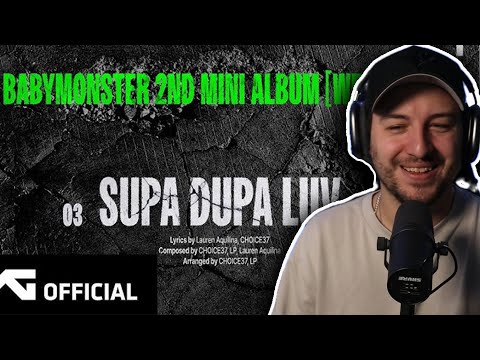 Видео: BABYMONSTER - «SUPA DUP LUV» (Официальный аудиоклип) РЕАКЦИЯ!