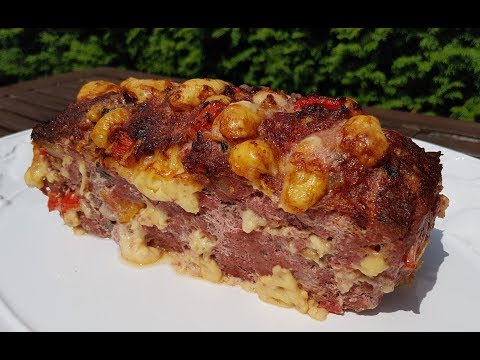 Видео: ПИЦЦА ЛЕБЕРКЕЗ (мясной хлеб) :)