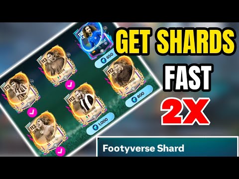 Видео: Самый быстрый способ получить осколки Footyverse в FC Mobile🤑Как получить осколки Footyverse в FC...