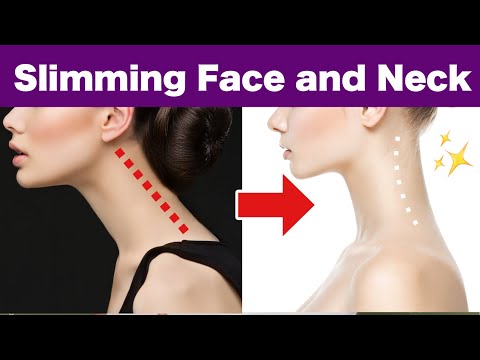 Видео: [8 мин] Создайте стройную линию шеи и лица ✨ Освежающая растяжка ✨