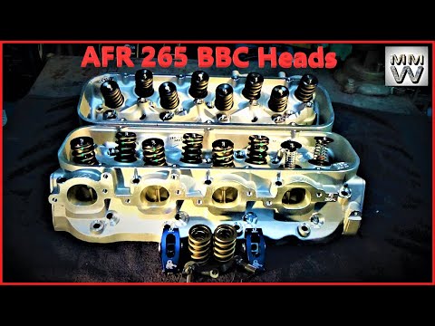 Видео: Головки AFR 265 BBC... (Давайте взглянем на них)!!👍#11 Chevy 454 Big Block Performance Build..