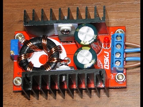 Видео: Мощный DC/DC конвертер повышающий.