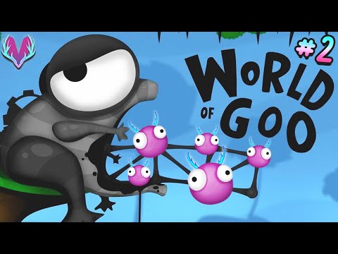 Видео: ВСЕ ШАРЫ ПОПАДАЮТ В РАЙ! • World of Goo Прохождение • #2