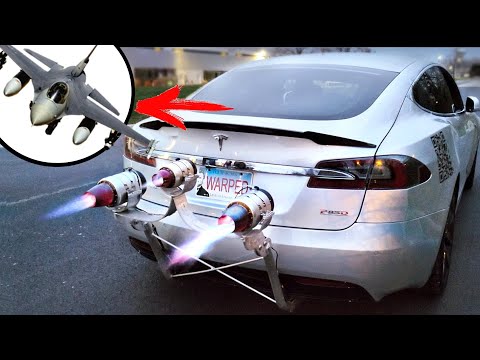 Видео: 10 МЕГА АВТОМОБИЛЕЙ с двигателями от истребителя!