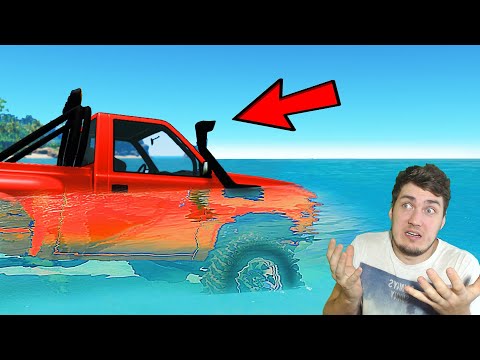 Видео: РАБОТАЕТ ЛИ ШНОРКЕЛЬ В BEAMNG DRIVE