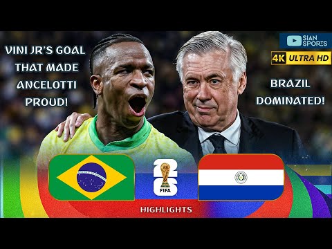 Видео: ВИНИСИУС БЛИСТАЕТ, А АНЧЕЛОТТИ ДОКАЗЫВАЕТ, ЧТО БРАЗИЛИЯ ГОТОВА К ШЕСТОЙ ЗВЕЗДЕ!