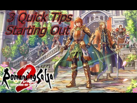 Видео: 3 совета для новых игроков Romancing Saga 2
