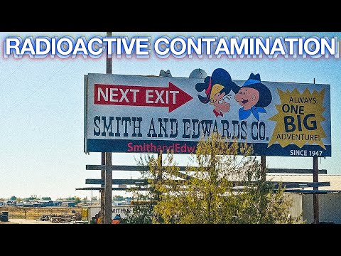 Видео: Радиоактивное загрязнение на межштатной автомагистрали от предприятия