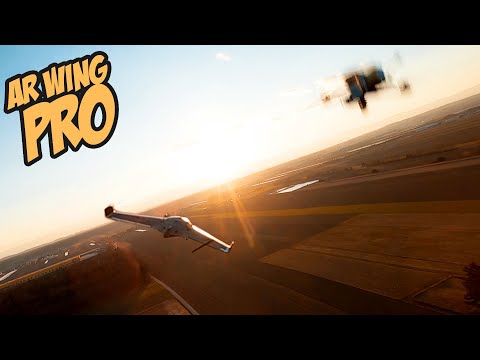 Видео: ☀ Автономное крыло, которое летает само по себе. И я за ним!  [AR WING Pro | Ardupilot]