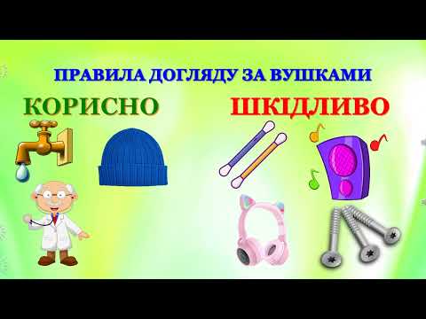 Видео: Що люблять наші вуха? ЦУПЖ. Валеологія. Ючинська Марія