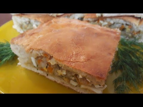 Видео: Рецепт ПИРОГА с КАПУСТОЙ / Быстрый и Вкусный Пирог с Капустой