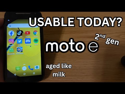 Видео: Moto E 2-го поколения в 2025 году