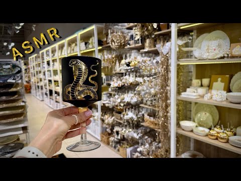 Видео: АСМР в Новогоднем магазине, обзор полочек, близкий шепот/ ASMR shopping