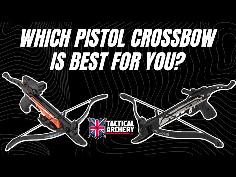 Видео: Какой пистолетный арбалет лучше всего вам подходит? Видеосравнение — Tactical Archery UK