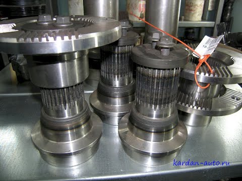 Видео: Отрыв подвесного подшипника и шлицевого соединения карданного вала МАЗ, перегруз. Часть первая.