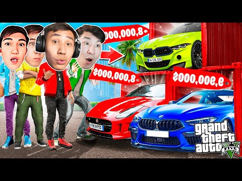 Видео: КОНТЕЙНЕРДЕН 100.000.000$ ТҰРАТЫН МАШИНА ҰТТЫМ!!! ГТА РП казакша айшуак