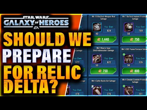 Видео: ГОТОВЬТЕСЬ К РЕЛИКЕ ДЕЛЬТА ПРАВИЛЬНО #swgoh #starwars
