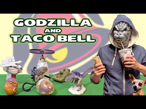 Видео: Taco Bell и Godzilla (1998) - MIB Play Time, эпизод 17