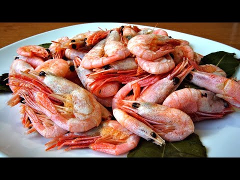 Видео: Как варить замороженные креветки - лучшие советы и простой способ👍💯