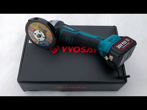 Видео: Обзор и тест ушм WOSAI. Китайская копия Makita. Аккумуляторная болгарка для металлокопа