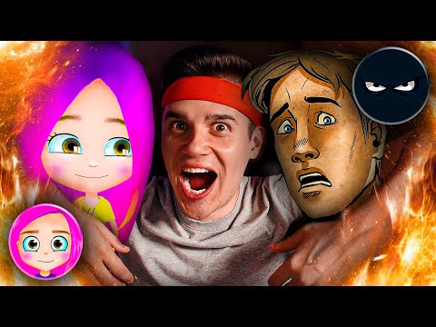 Видео: КРИПОВЫЕ ИСТОРИИ против НАСТИК | Анимация | Страшилки на ночь | Реакция | Рома Субботин