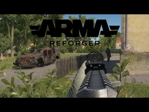Видео: Arma Reforger — Донецький аеропорт,піхота наступає