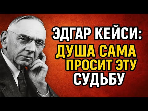 Видео: Эдгар Кейси: почему ваша душа сама выбрала страдания, потери и судьбу до рождения